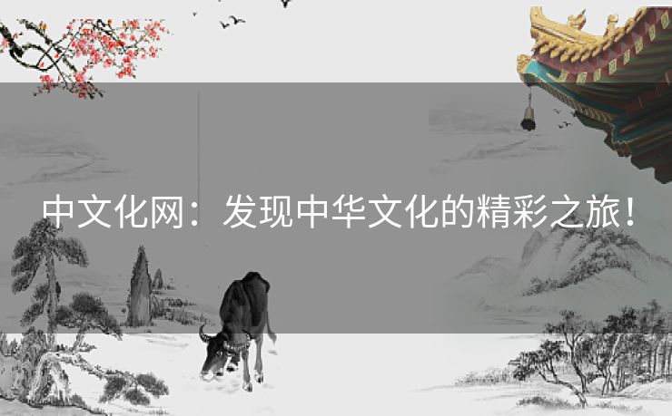 中文化网：发现中华文化的精彩之旅！