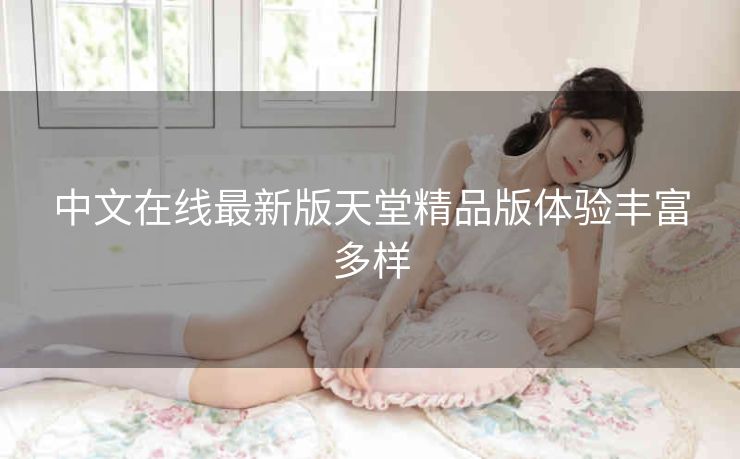 中文在线最新版天堂精品版体验丰富多样
