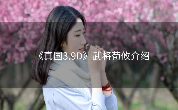 《真国3.9D》武将荀攸介绍