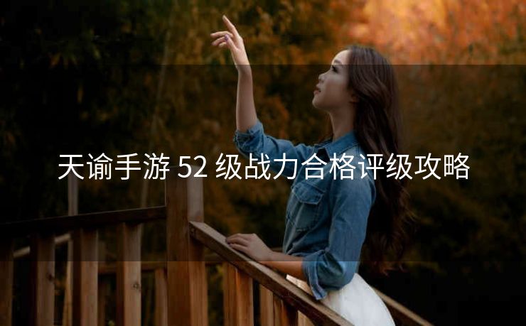 天谕手游 52 级战力合格评级攻略