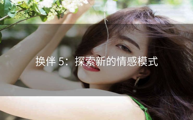 换伴 5：探索新的情感模式