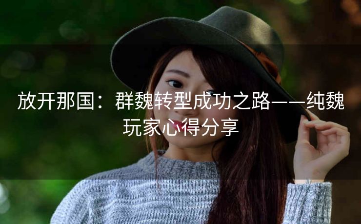 放开那国：群魏转型成功之路——纯魏玩家心得分享