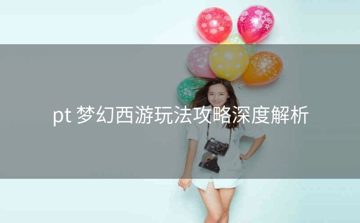 pt 梦幻西游玩法攻略深度解析