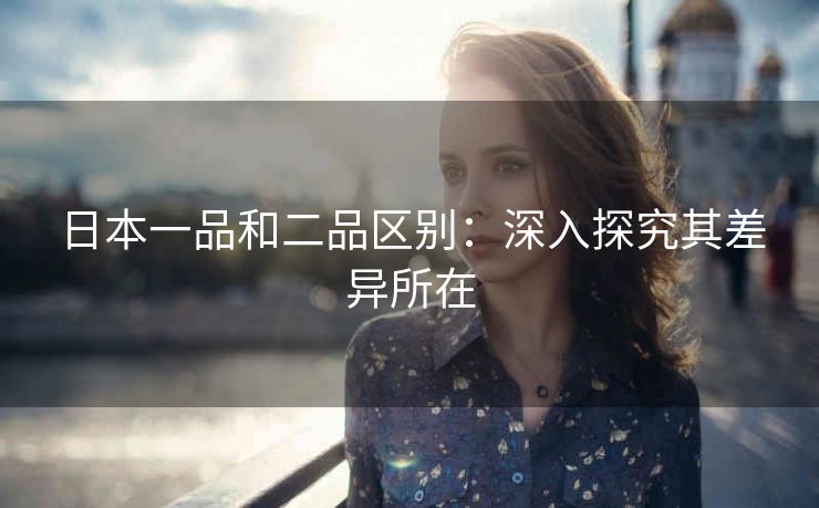 日本一品和二品区别：深入探究其差异所在