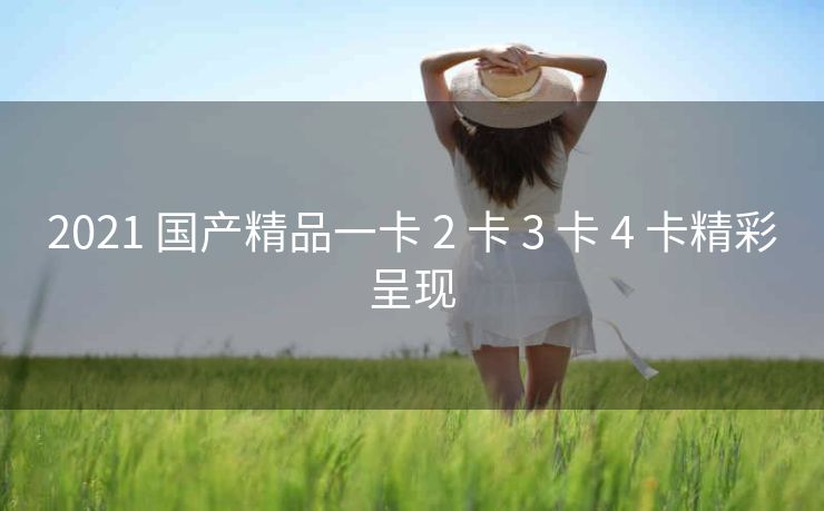 2021 国产精品一卡 2 卡 3 卡 4 卡精彩呈现