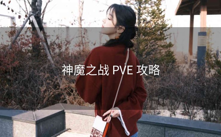 神魔之战 PVE 攻略