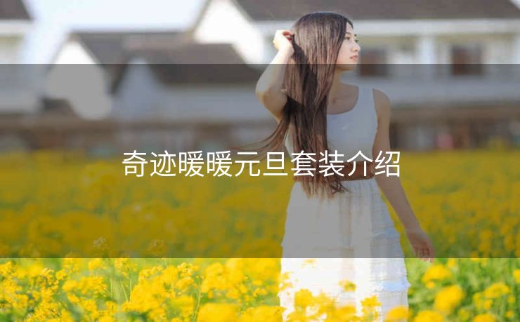 奇迹暖暖元旦套装介绍
