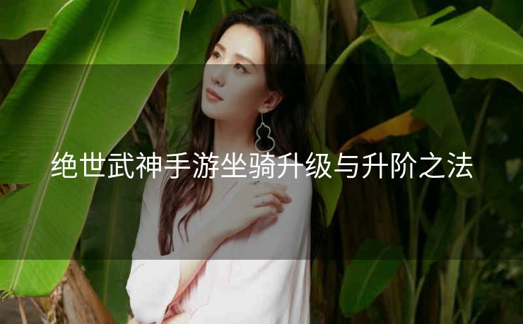 绝世武神手游坐骑升级与升阶之法