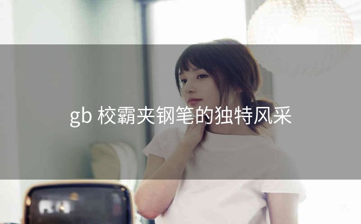 gb 校霸夹钢笔的独特风采