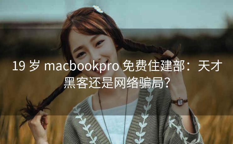 19 岁 macbookpro 免费住建部：天才黑客还是网络骗局？