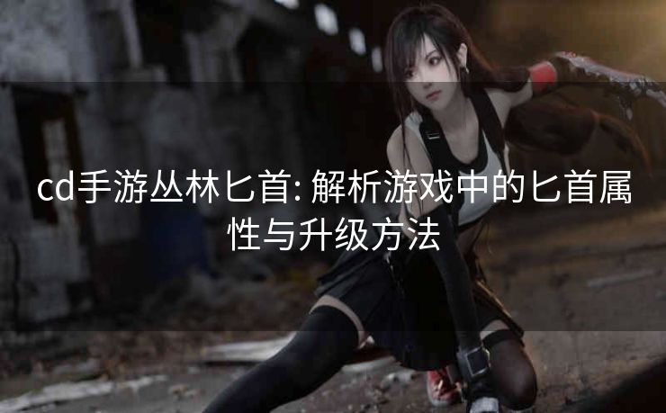 cd手游丛林匕首: 解析游戏中的匕首属性与升级方法