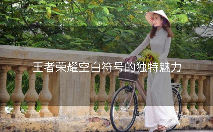 王者荣耀空白符号的独特魅力