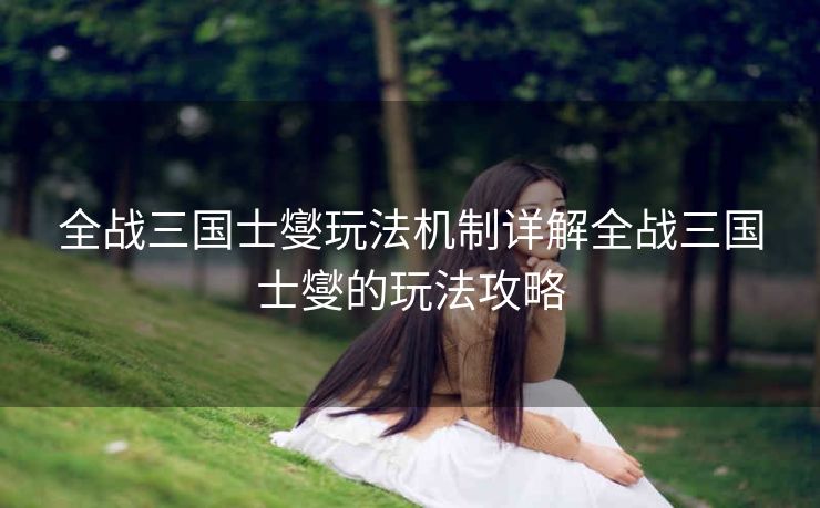 全战三国士燮玩法机制详解全战三国士燮的玩法攻略