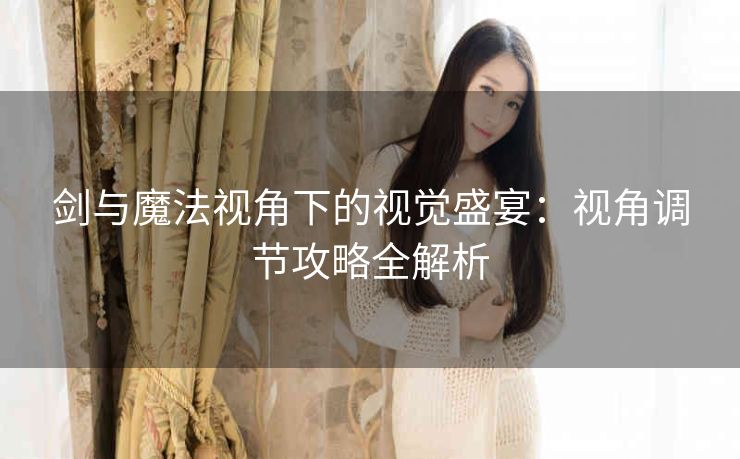 剑与魔法视角下的视觉盛宴：视角调节攻略全解析