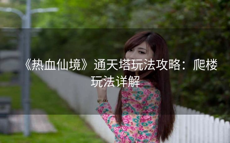 《热血仙境》通天塔玩法攻略：爬楼玩法详解