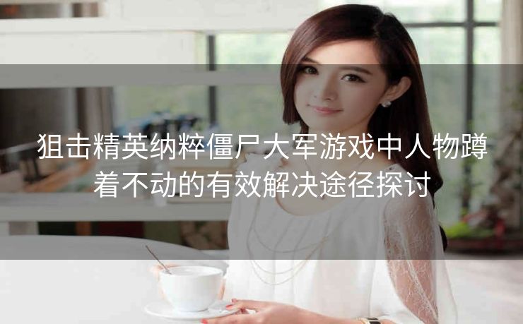 狙击精英纳粹僵尸大军游戏中人物蹲着不动的有效解决途径探讨