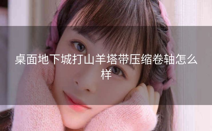 桌面地下城打山羊塔带压缩卷轴怎么样