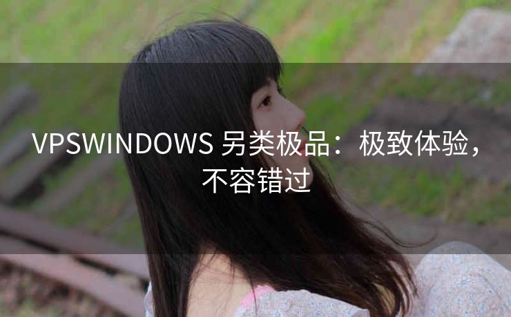 VPSWINDOWS 另类极品：极致体验，不容错过