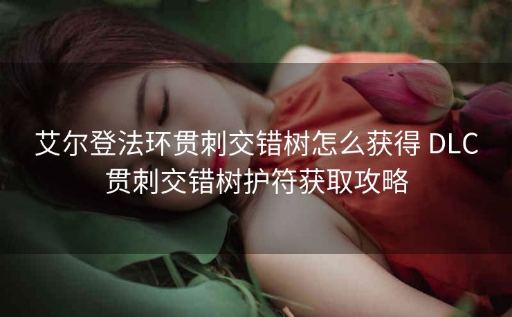 艾尔登法环贯刺交错树怎么获得 DLC贯刺交错树护符获取攻略