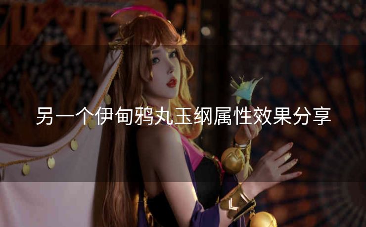 另一个伊甸鸦丸玉纲属性效果分享