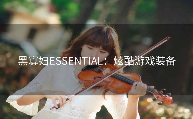 黑寡妇ESSENTIAL：炫酷游戏装备