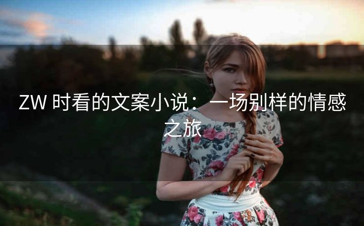 ZW 时看的文案小说：一场别样的情感之旅