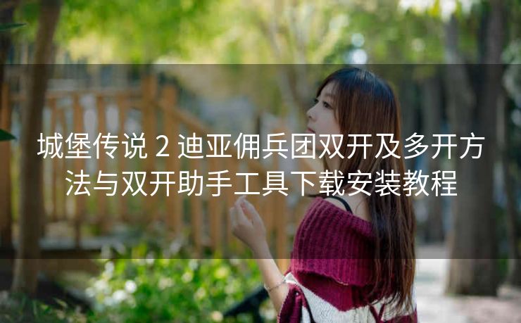 城堡传说 2 迪亚佣兵团双开及多开方法与双开助手工具下载安装教程