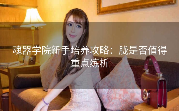 魂器学院新手培养攻略：胧是否值得重点练析