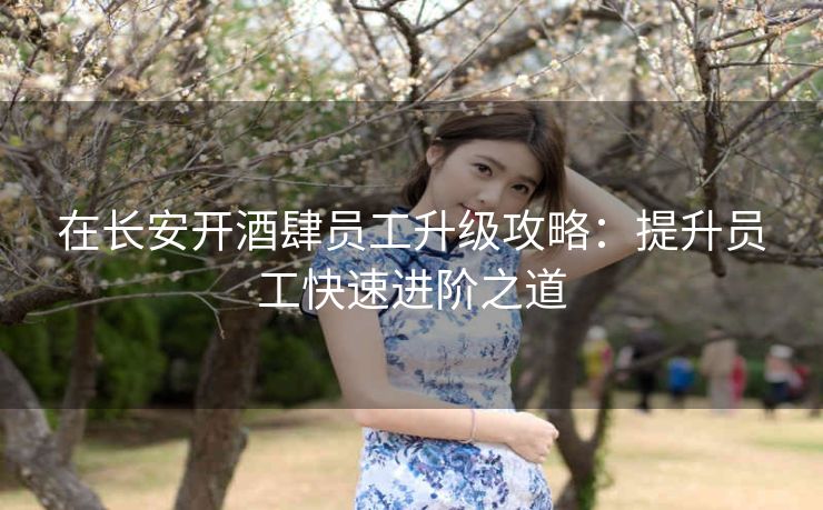 在长安开酒肆员工升级攻略：提升员工快速进阶之道