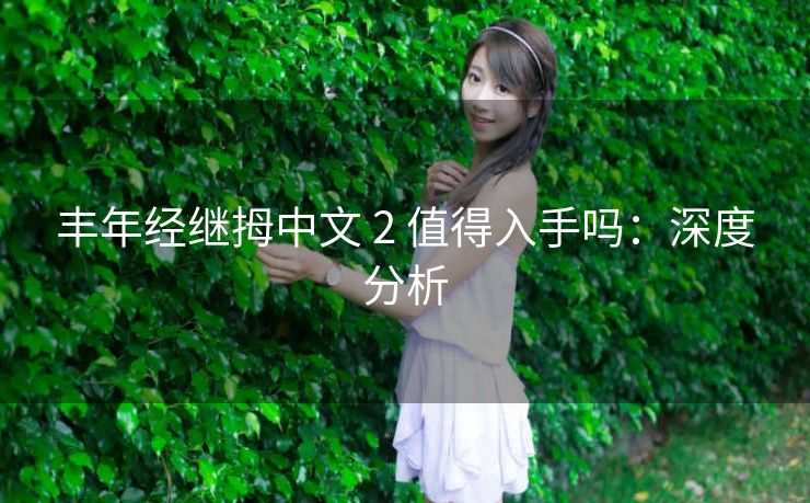 丰年经继拇中文 2 值得入手吗：深度分析