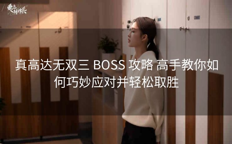 真高达无双三 BOSS 攻略 高手教你如何巧妙应对并轻松取胜