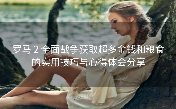 罗马 2 全面战争获取超多金钱和粮食的实用技巧与心得体会分享