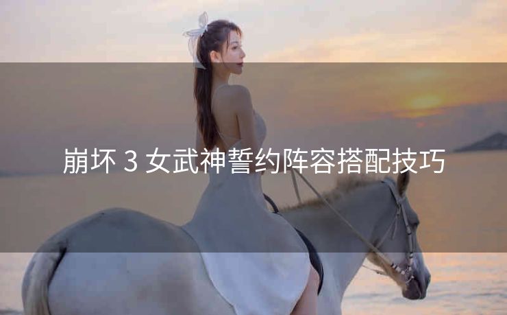 崩坏 3 女武神誓约阵容搭配技巧