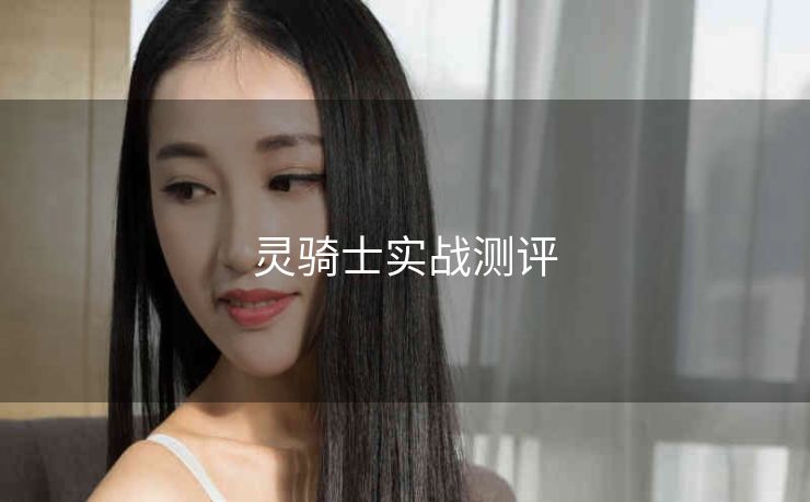灵骑士实战测评
