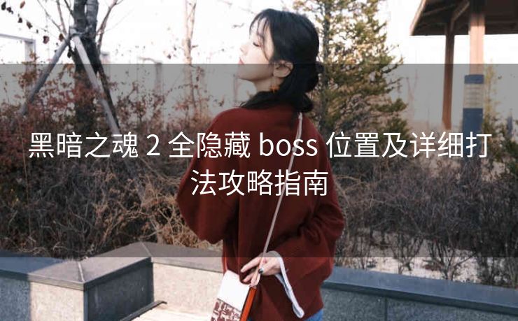 黑暗之魂 2 全隐藏 boss 位置及详细打法攻略指南